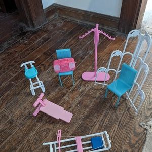 Barbie furniture and accessories